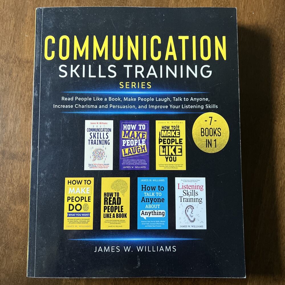 Communication Skills Training Series by - Black Cover